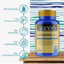 SANON Vitamina B12 60 cápsulas