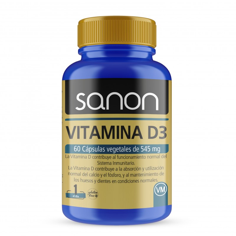 SANON Vitamina D3 60 capsule vegetali SANON Vitamina D3 60 capsule vegetali