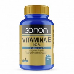 SANON Vitamina E 100% 100 cápsulas