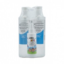 XENSIUM Händedesinfektionsgel 2x500 ml + Kinderspray Pack