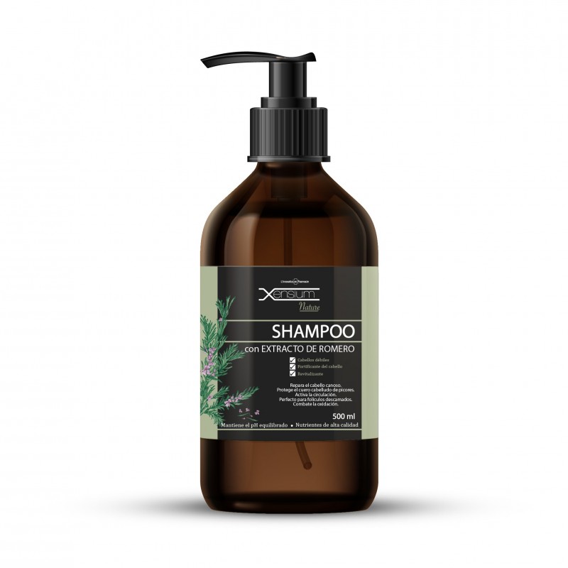 XENSIUM Nature Shampoing à l'extrait de Romarin 500 ml XENSIUM Nature Shampoing à l'extrait de Romarin 500 ml