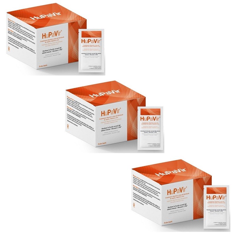 HUPAVIR Complément Alimentaire Triple 3x20 sachets