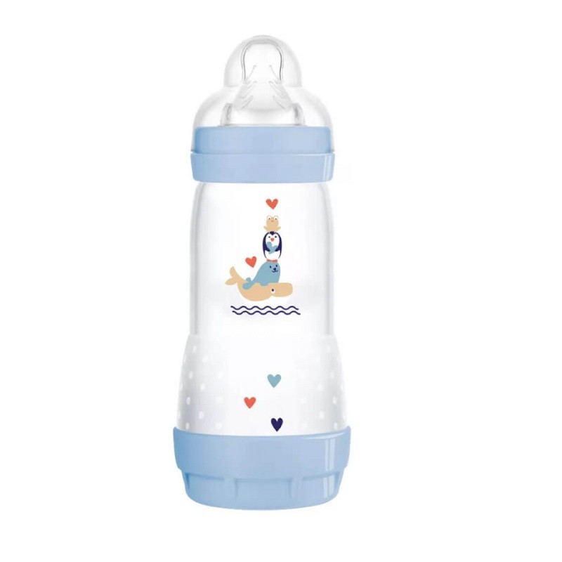 Biberon Anti Colique MAM Easy Start 320 ml - Bleu