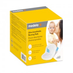 MEDELA Discos Absorventes Descartáveis ​​Ultra Respiráveis ​​60 Unidades