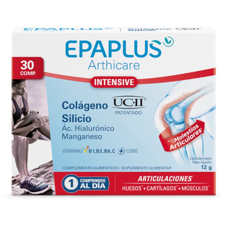 EPAPLUS Arthicare Intensivo Articolazioni Collagene UC II + Silicio 30 compresse