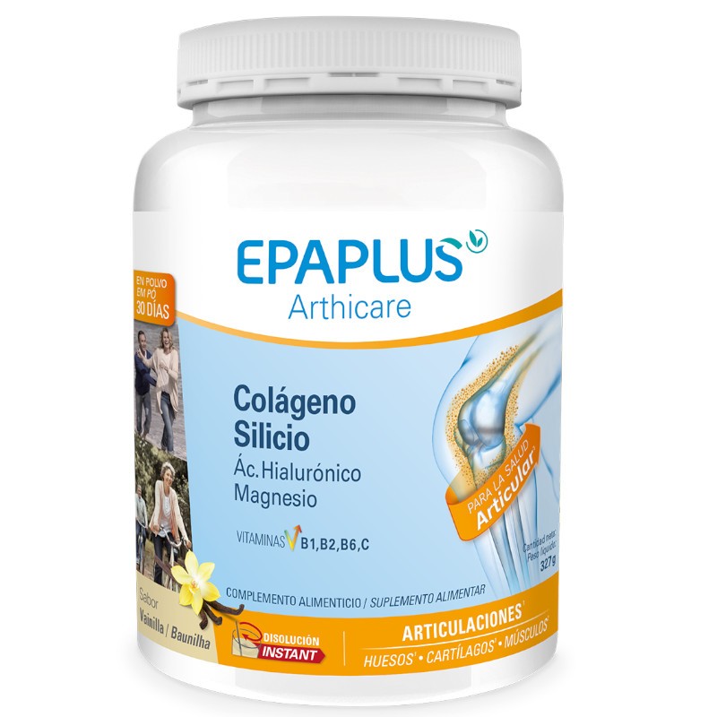 EPAPLUS Arthicare Collagen + Silicon + Hyaluronic + Magnesium Vanilla Powder 325gr