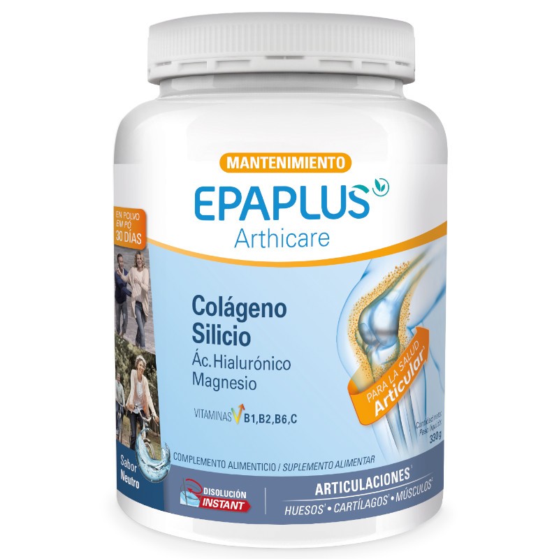 EPAPLUS Arthicare Collagen + Silicon + Hyaluronic + Magnesium Neutral Powder 334gr