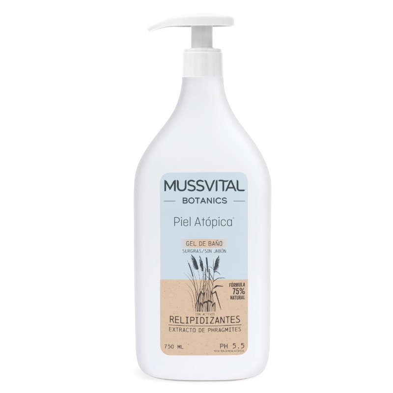 MUSSVITAL Botanics Atopische Haut Badegel 750ml MUSSVITAL Botanics Atopische Haut Badegel 750ml