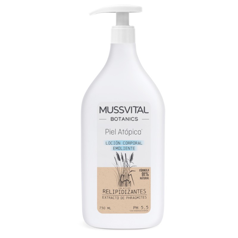 MUSSVITAL Botanics Lozione per la pelle atopica 750ml MUSSVITAL Botanics Lozione per la pelle atopica 750ml