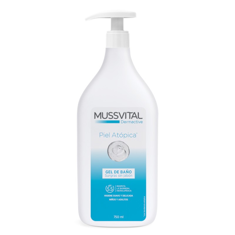 MUSSVITAL Dermactive Atopische Haut Badegel 750ml