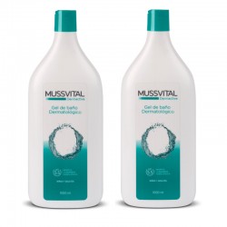 MUSSVITAL Dermactive DUPLO Dermatologisches Badegel 2x1000ml