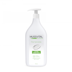 MUSSVITAL Dermactive Emollient Lotion für empfindliche Haut 1000ml