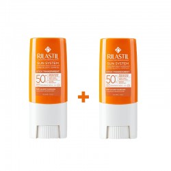 RILASTIL SUN SYSTEM Stick Transparente SPF50+ DUPLO 2x8,5gr