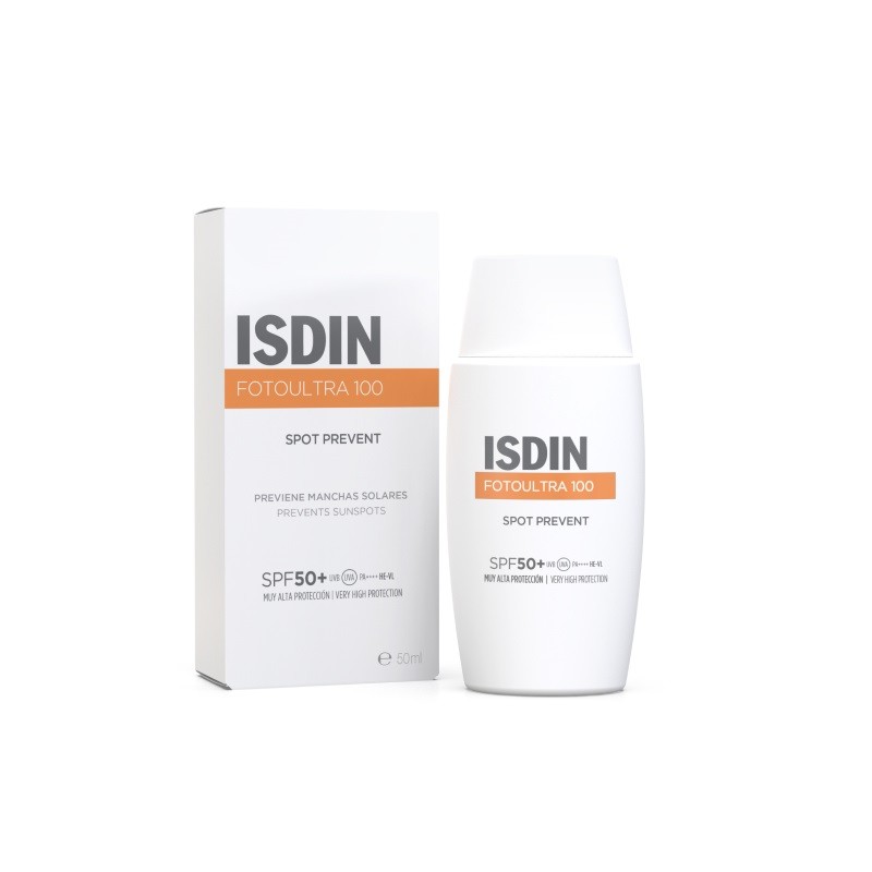 ISDIN Foto Ultra 100 Spot Prevent Fusion Fluid SPF 50+ Sunscreen (50ml)