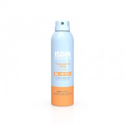 ISDIN Photoprotecteur Spray Transparent Peau Humide SPF 50+ 250 ml
