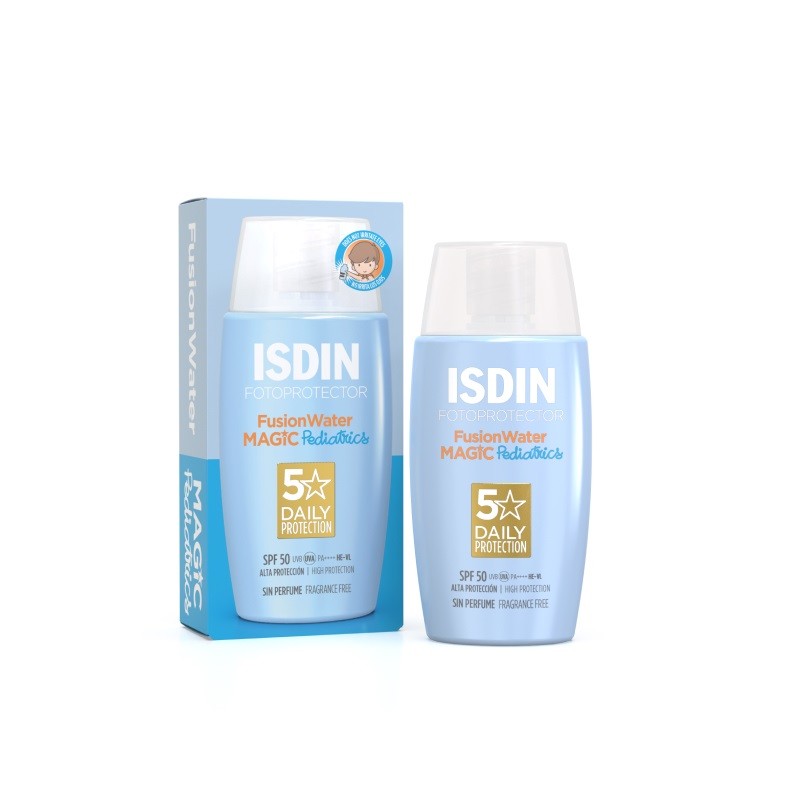 ISDIN Fusion Water Magic Pediatrics Photoprotecteur SPF 50 50 ml ISDIN Fusion Water Magic Pediatrics Photoprotecteur SPF 50 50 ml