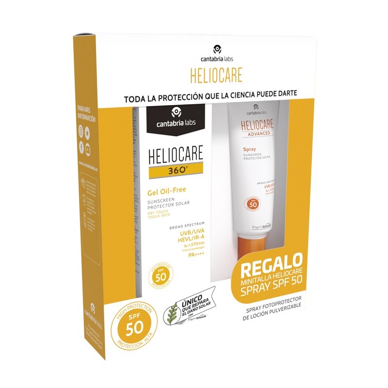 HELIOCARE 360 Gel ohne Öl LSF 50, 50 ml + Spray LSF 50, 75 ml HELIOCARE 360 Gel ohne Öl LSF 50, 50 ml + Spray LSF 50, 75 ml