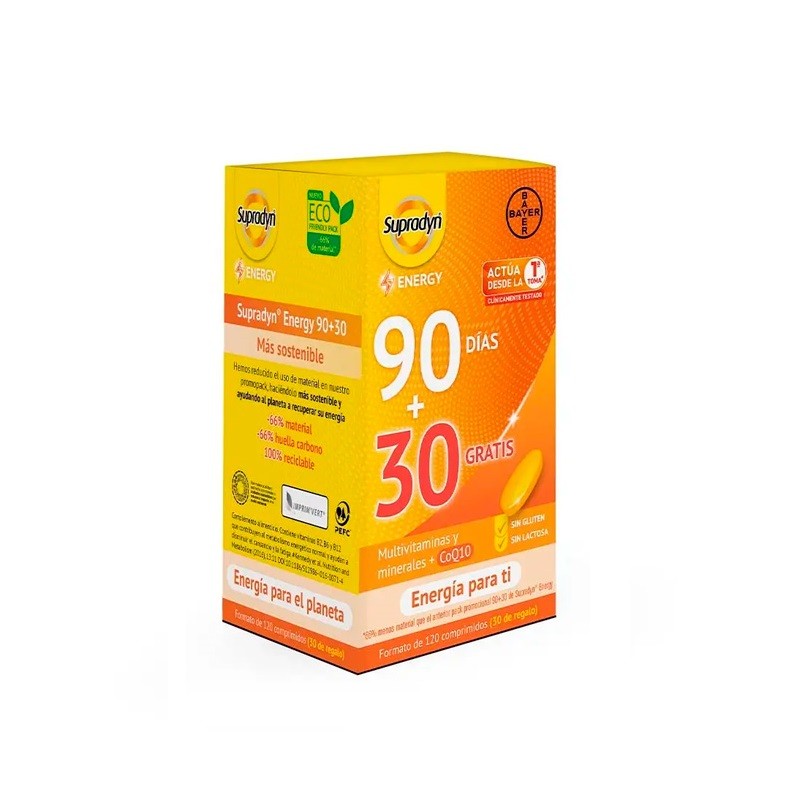 Pacchetto energetico SUPRADYN 90+30 compresse GRATUITE