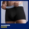 TENA Men Boxer Lavable Boxer Negro M