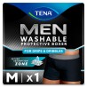 TENA Men Boxer Lavable Boxer Negro M