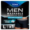 TENA Men Boxer Lavable Boxer Negro L