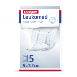 Leukoplast Leukomed Skin Sensitive 5 cm x 7.2 cm 5 units