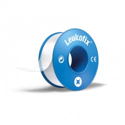 Leukoplast Leukofix mit Ring 2,5 cm x 5 m