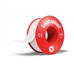 Leukoplast Bianco con Cerchio 2,5 cm x 5 m