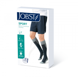 JOBSTSPORT Meias Pretas Tamanho L 20-30 mmHg