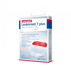 Leukoplast Leukomed T Plus Pelle sensibile 5 cm x 7,2 cm 5 unità