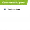 Tornozeleira estabilizadora Actimove com faixas cruzadas cor preta tamanho universal