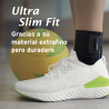 Actimove Bracelet de cheville élastique avec sangle de stabilisation réglable Couleur Noir Taille L