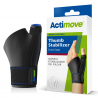 Actimove Stabilisateur de Pouce avec Attelles Noir Taille L/XL