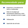 Actimove Stabilisateur de Pouce avec Attelles Noir Taille L/XL