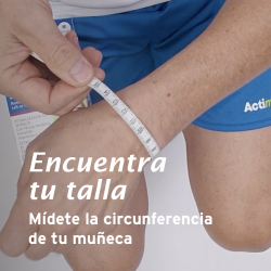 Estabilizador de polegar Actimove com talas preto tamanho L/XL