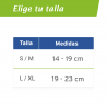 Estabilizador de polegar Actimove com talas cor preto tamanho L/XL