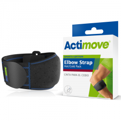 Actimove Adjustable Elbow Strap Black Color Universal Size