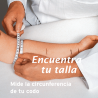 Actimove Codera Elástica con Almohadilla y Banda Color Beige Talla S