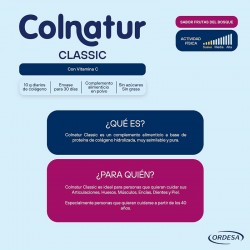 COLNATUR Colágeno Natural Clássico Sabor Fruta Florestal 315gr
