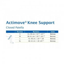 ACM Elastischer Knieschoner, Beige, XL