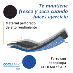 Sottopancia regolabile Actimove colore nero taglia universale