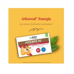 ARKOREAL Royal Jelly Energy com Ginseng Sem Açúcar 500mg