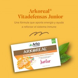 ARKOREAL Royal Jelly Vitadefensas Junior 20 ampoules Arkopharma