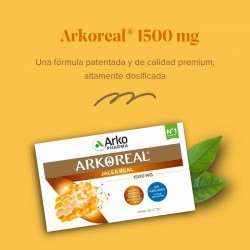 ARKOREAL Geléia Real 1500mg Sem Açúcar 20 ampolas