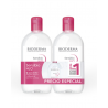 BIODERMA Agua Micelar Sensibio H2O Duplo 2x500ml