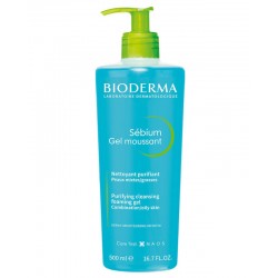BIODERMA Sébium Gel Moussant Purificante com Dispensador 500ml