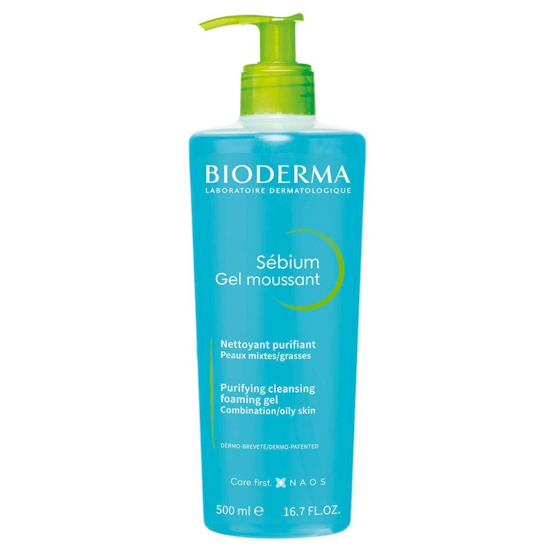 BIODERMA Sébium Gel Moussant Purificante con Dispenser 500ml