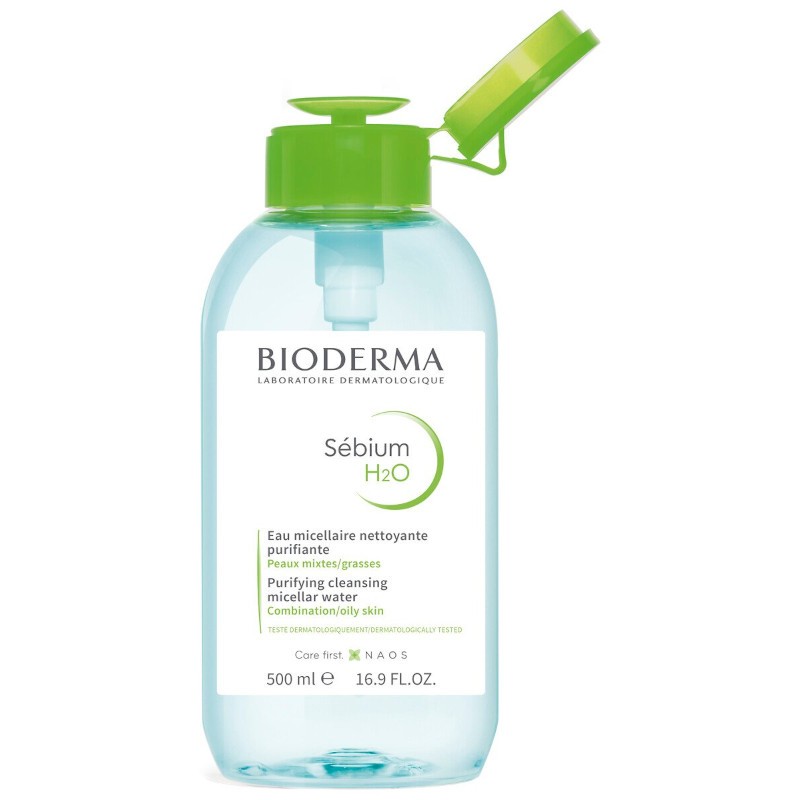 BIODERMA Sébium H2O Solution Micellaire avec Distributeur 500 ml BIODERMA Sébium H2O Solution Micellaire avec Distributeur 500 ml