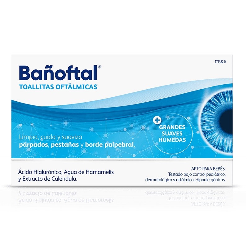 Toalhetes oftálmicos para banheiro 20 toalhetes