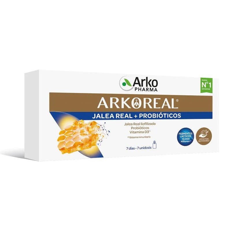 ARKOREAL Pappa Reale e Probiotici 7 dosi ARKOREAL Pappa Reale e Probiotici 7 dosi